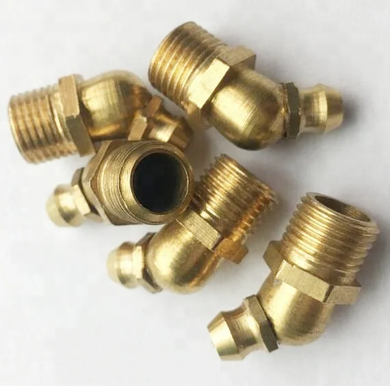 All Type Size Brass Grease Fitting For Hydraulic Marine Buy Brass