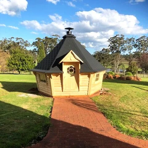 
Luxury Prefab Wooden Grill kota 