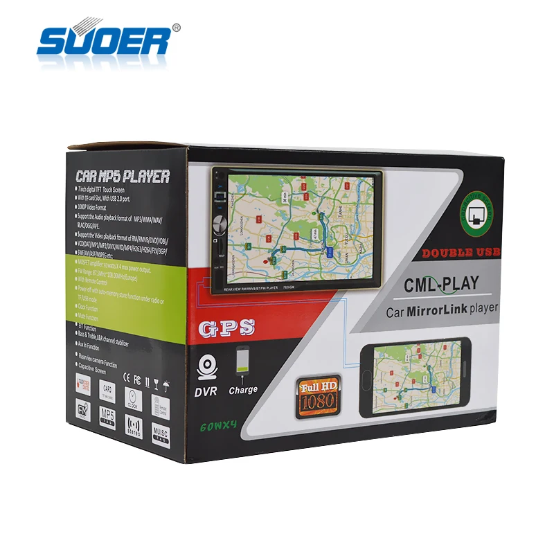 Universal 7inch Touch Screen User Manual Car Mp5 Player Double Din Mp5