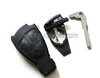 Black Smart Key Shell Case Cover For Mercedes Benz C E CL MLS SL CLK Car Key 3 Button Full Set