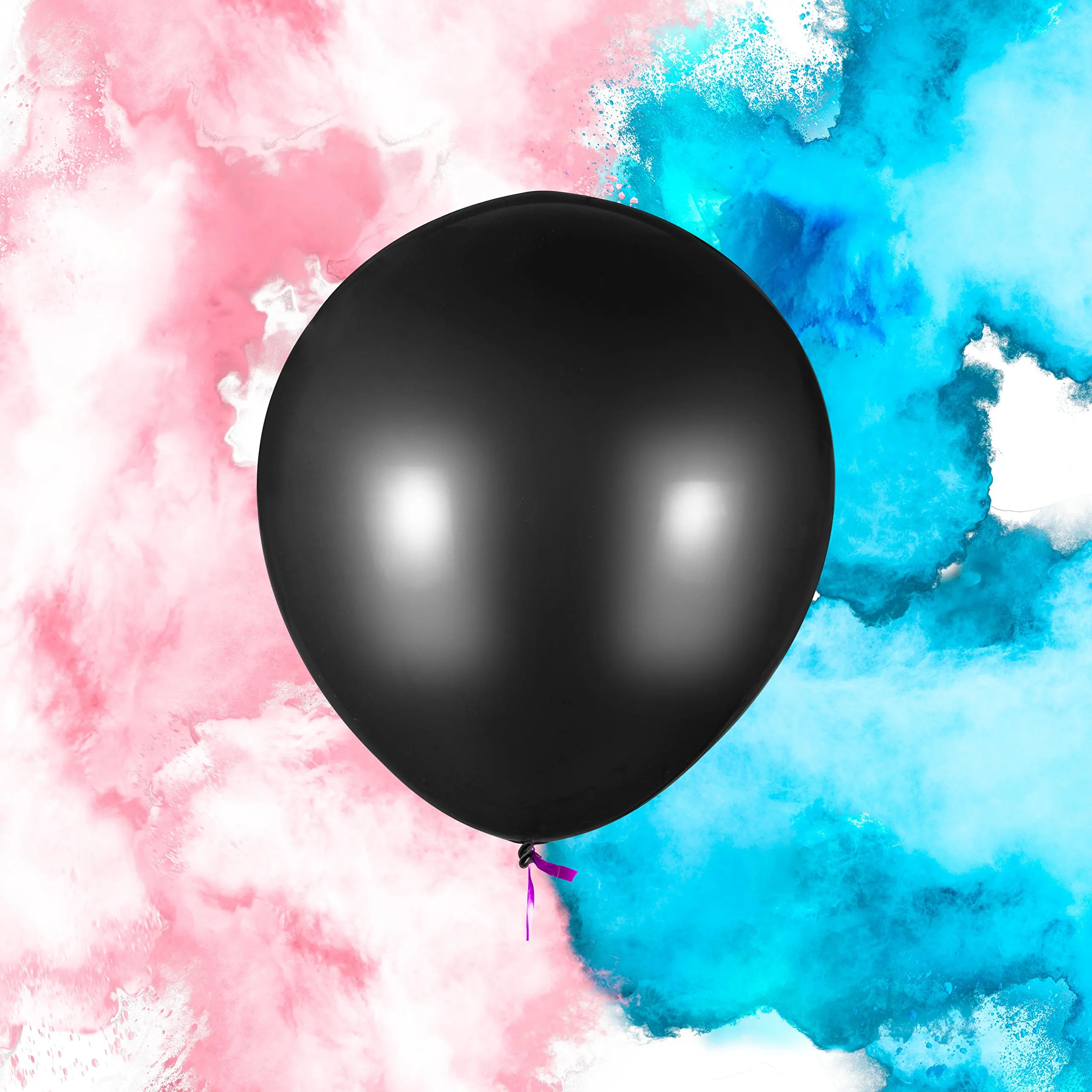 Sepco 36" Gender Reveal Powder Balloon for Baby Shower - Come with Pink and Blue Powder