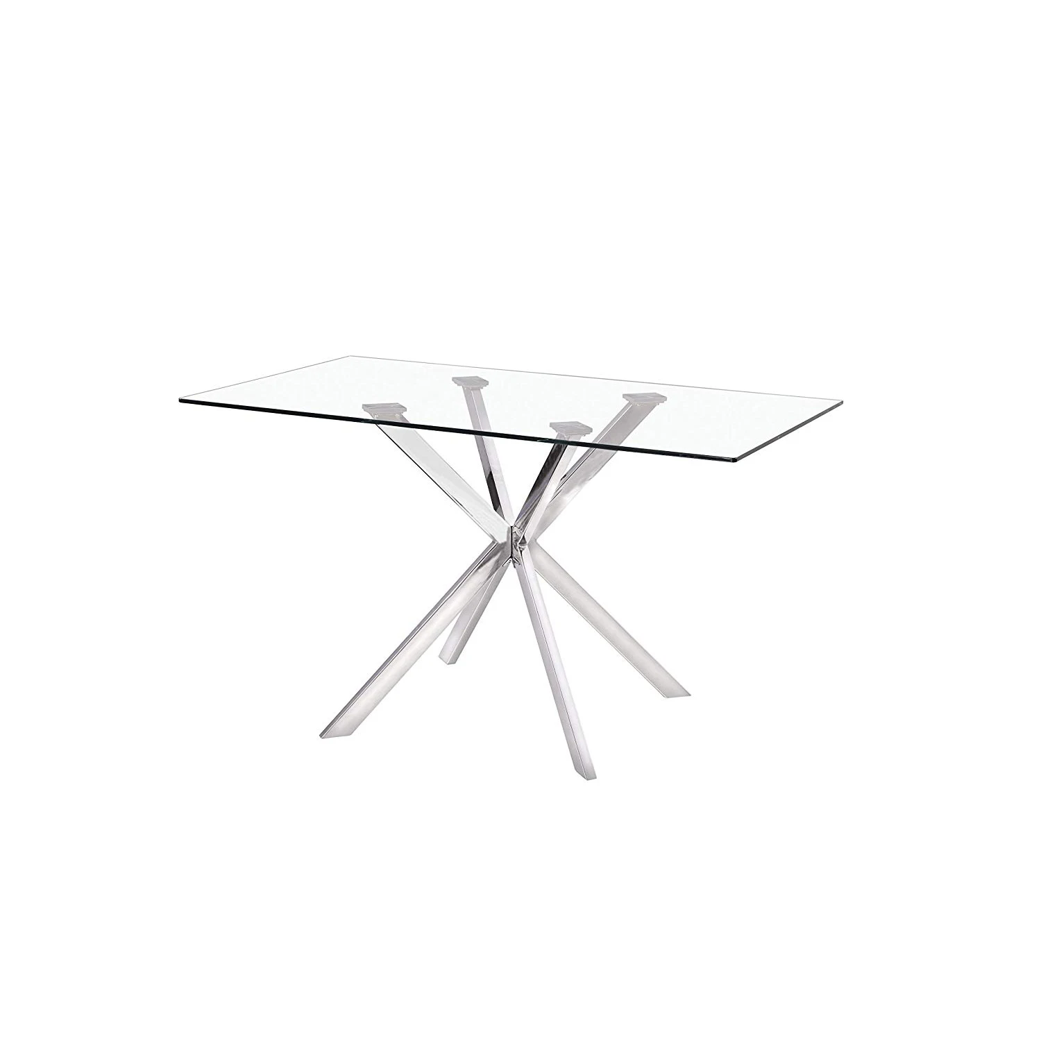 Rectangle Clear Glass Dining Table Top Tempered Glass Table Top With Flat Polished Edge Safety Corner Buy Tempered Glass Table Top