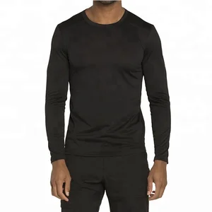 Plain Longline Men Medical Long Sleeve Shirt Plain Longline Men Medical Long Sleeve Shirt