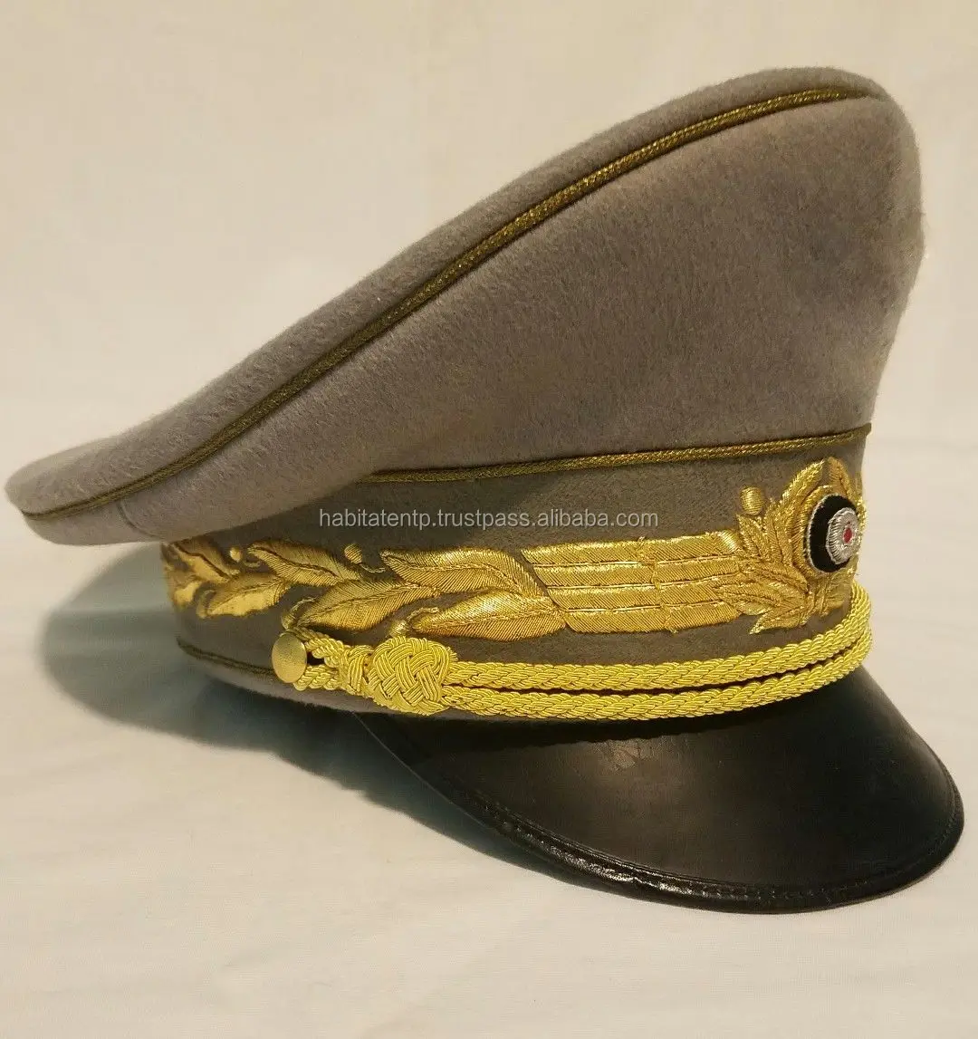 Ww2 German Airforce Marshals Generals Officers Visor Hat Cap ...