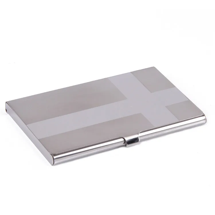 Stainless Steel Business Metal Name Card Holder Personality Metal