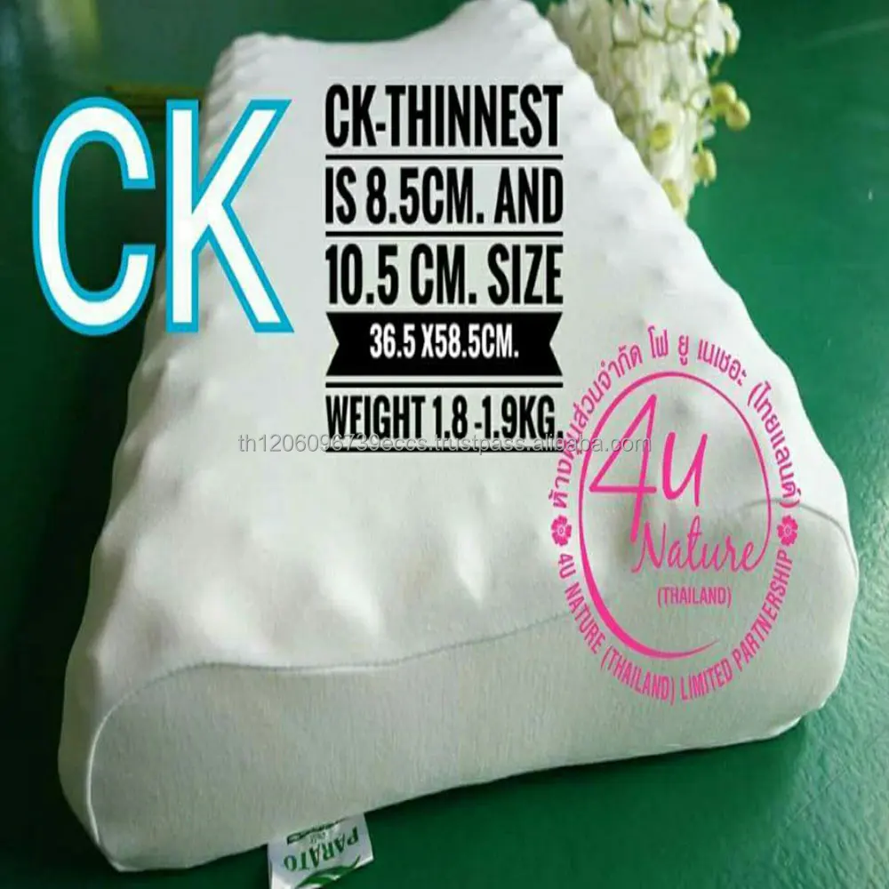 Thai Land 100 Natural Latex Massage Pillow Natural Latex Foam