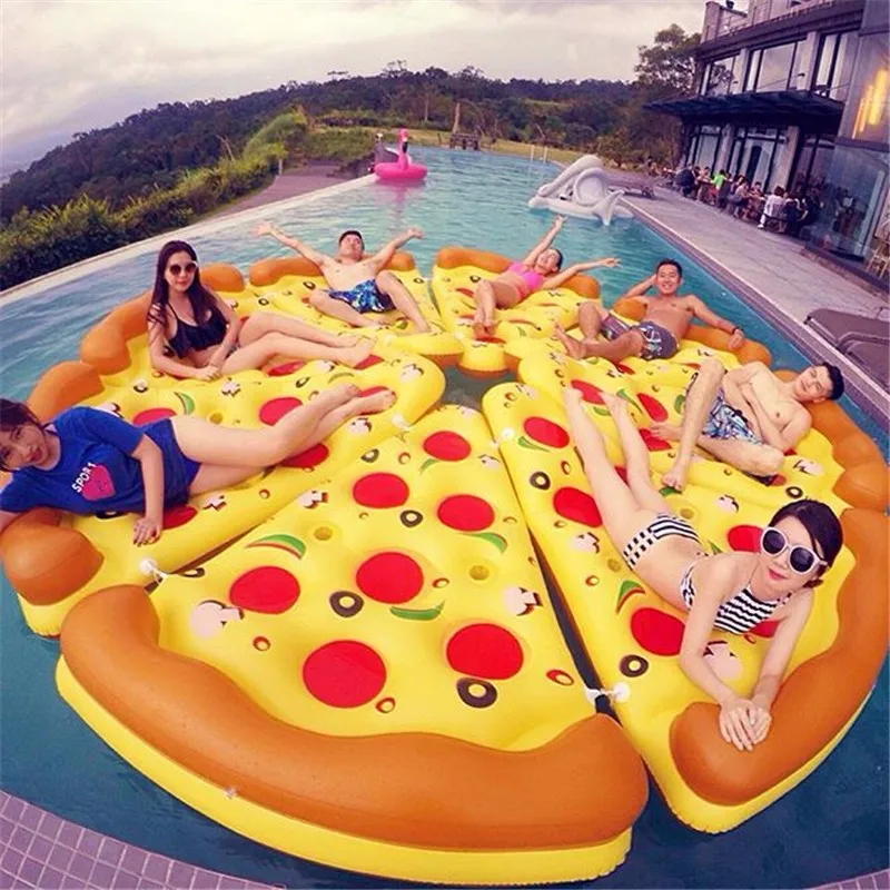 pizza inflatable pool