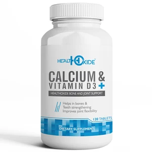 Healthcare Calcium Supplement Tablets With Vitamin D3 For Bone