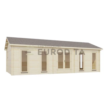 Premium Quality Best Price Prefab Log Cabin Conolly 5160x8160mm