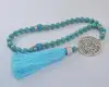 Turquoise Silver 33 Beads Tasbeeh