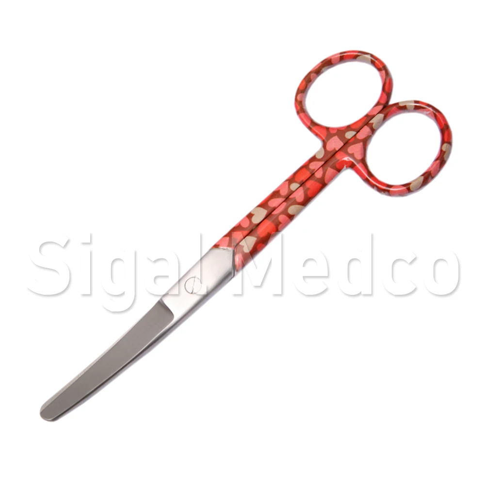 Best Nursing Bandage Scissors With Pp Probe And Handle 5.5" And 7.5