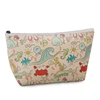 Custom Waterproof Eco Friendly Printed PU Leather Makeup Bag For Kids Personal Things