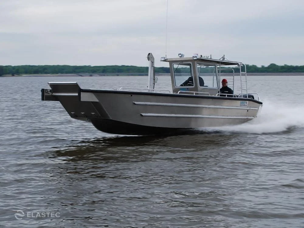 带电动绞车的 30 英尺 ccs 铝 5083 登陆艇