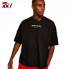 urban clothing custom tshirts with custom label mens oversized tshirt streetwear drop shoulder tshirt