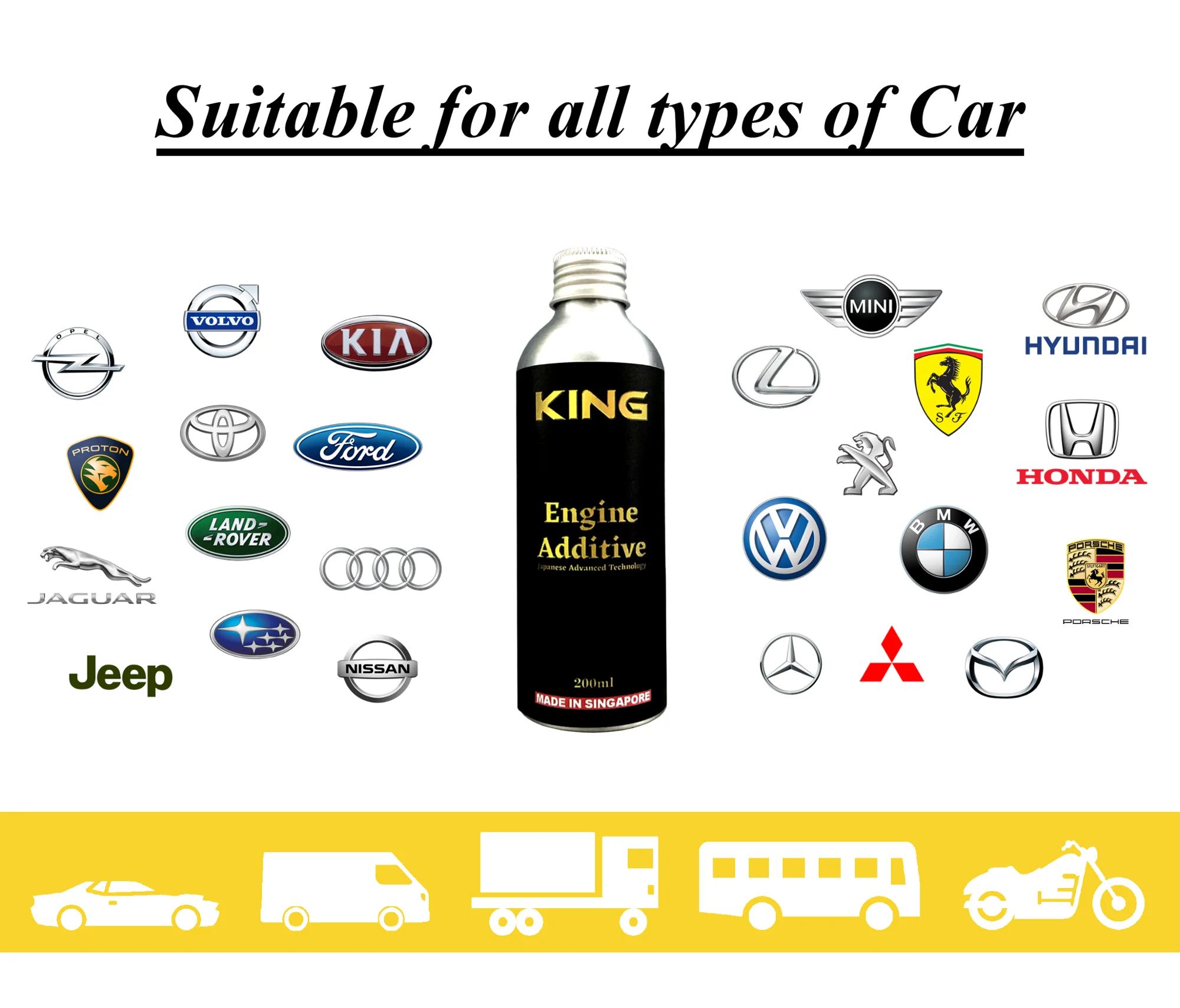 King Super Antiwear Lubricating Oil Additives Engine Oil Additives