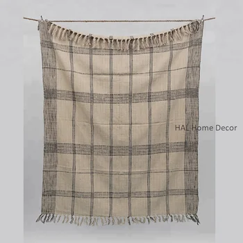 Christmas Custom Cotton Blanket Throw Decorative Sofa Christmas Custom Cotton Blanket Throw Decorative Sofa Whole Indian Luxury Bed Throws Blankets