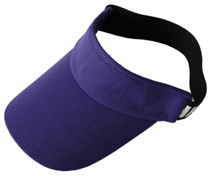 Custom Running Performance Mesh Elastic Band Sun Visor Hat Buy Visor