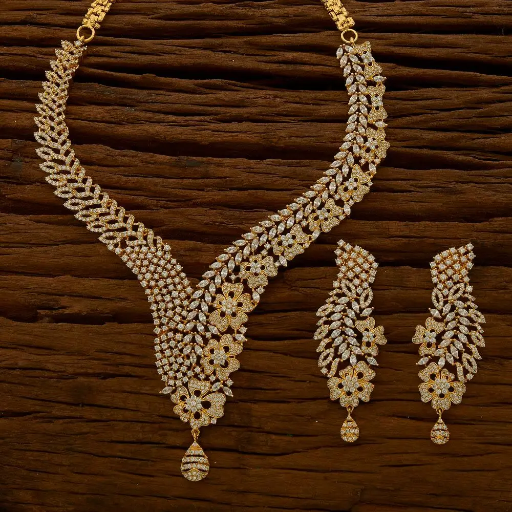 artificial diamond necklace