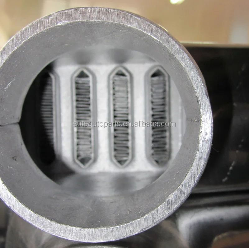 Universal Aluminum Racing Car Delta Fin Type Air To Air Intercooler