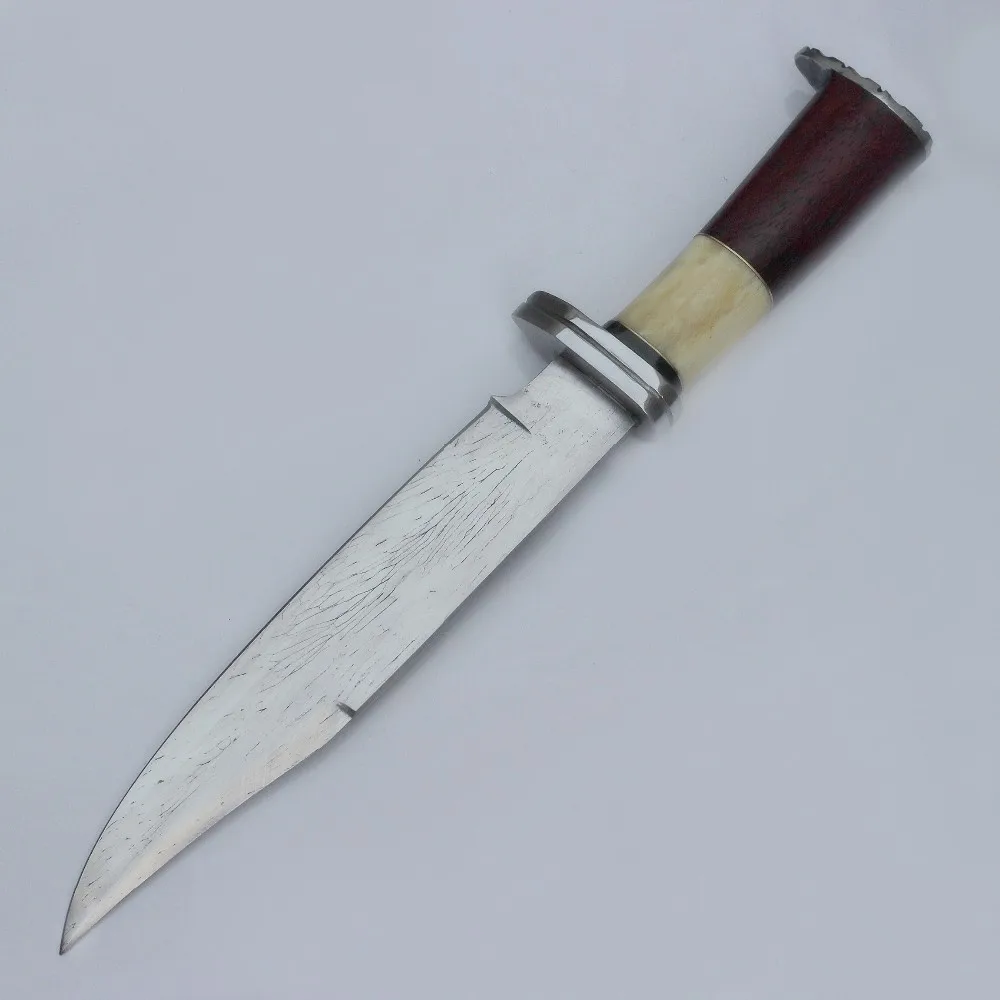 Hand Made Steel With Silver Wire Hunting Knife Buy Hunting