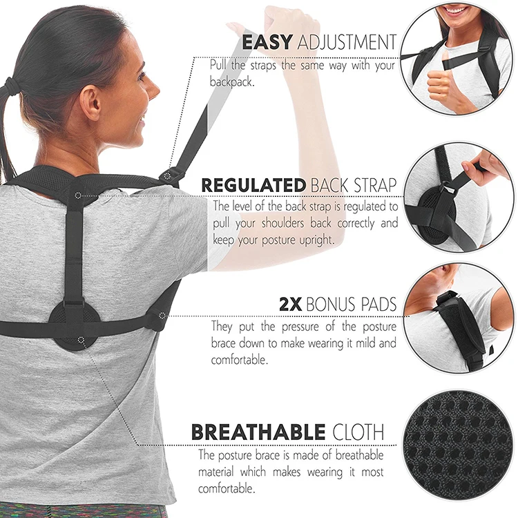 Posture Supportposture Corrector And Medical Back Posture Corrector