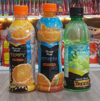 Minute Maid Pulpy 3 Flavors Fruit Juice With Pulp Teppy Fresh