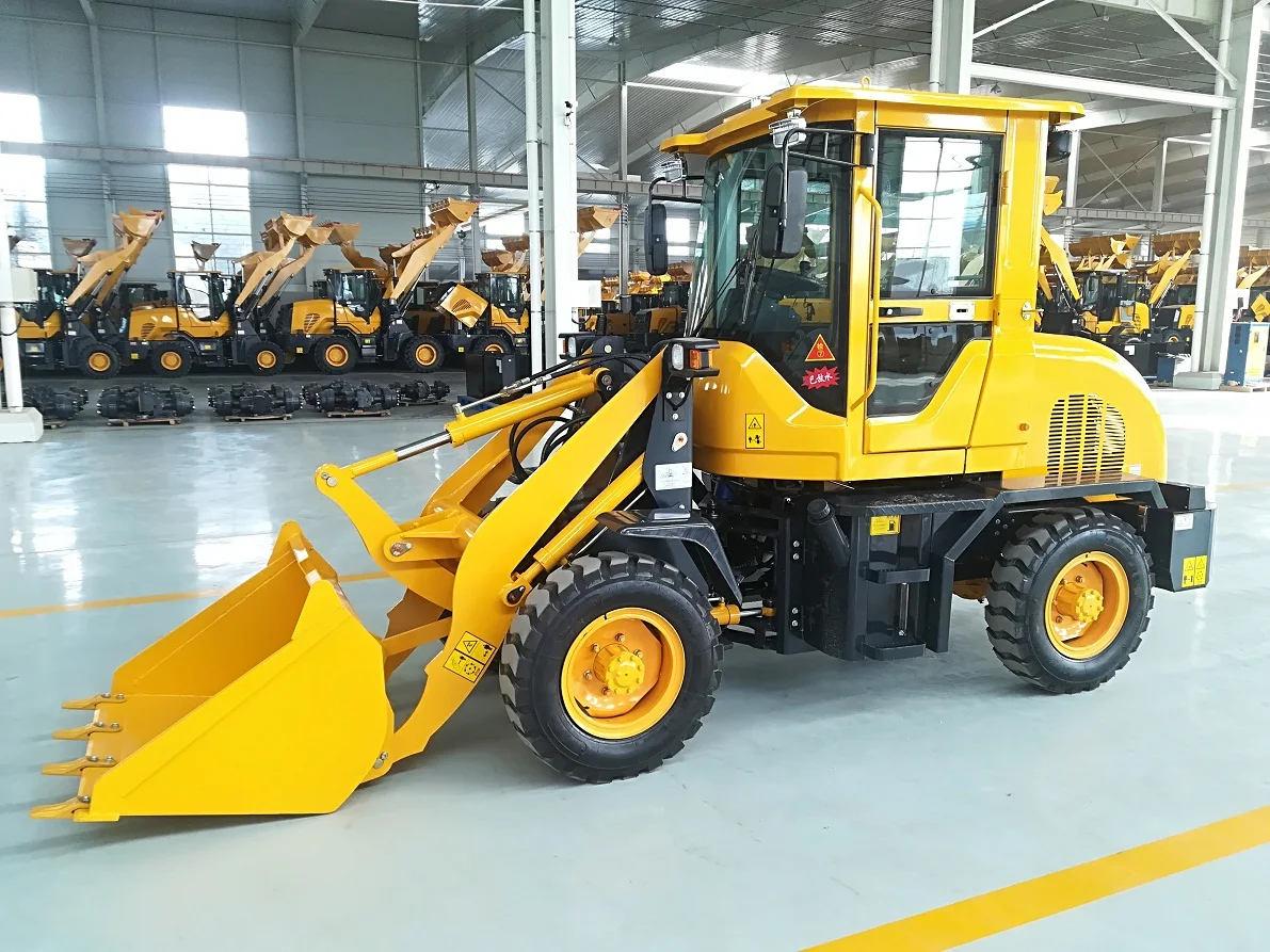 China small duty ZL10 wheel loader 1ton for sale