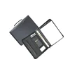 2019 high quality leather presentation meeting folder ring binder with handle