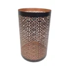 Extra Large Dark Black Decorative Votive Holder