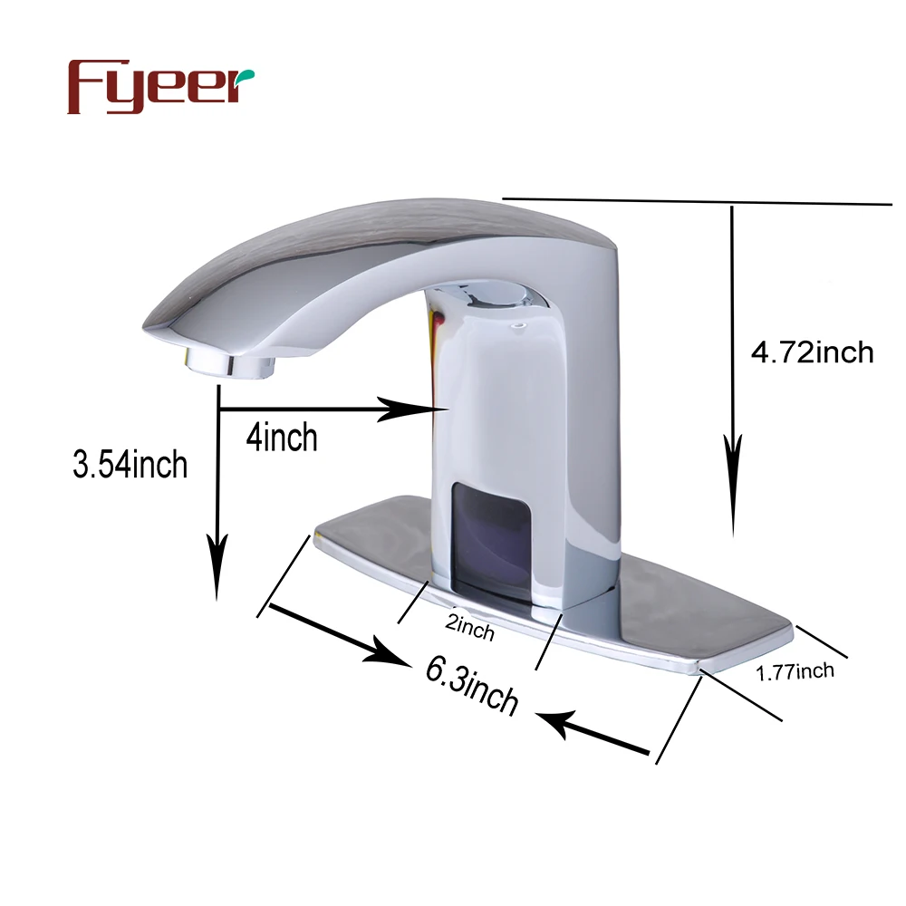 Wasser Sparen Infrarot Automatische Sensor Wasserhahn Nur Kalt Bad