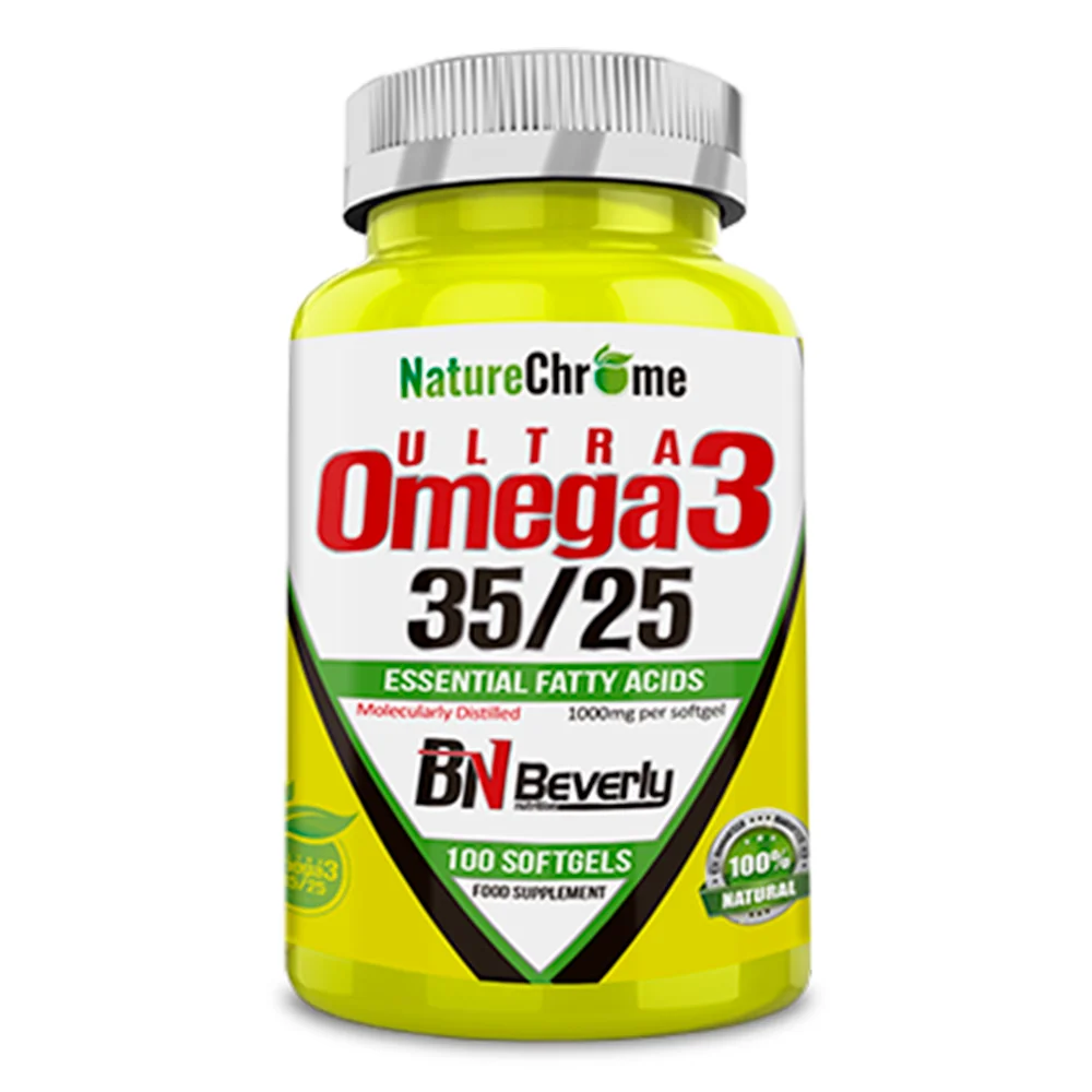 
Ultra Omega 3 - 35/25. 100 softgels. Beverly Nutrition 