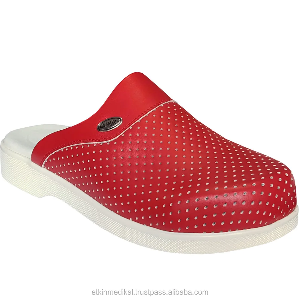 red chief men's clogs