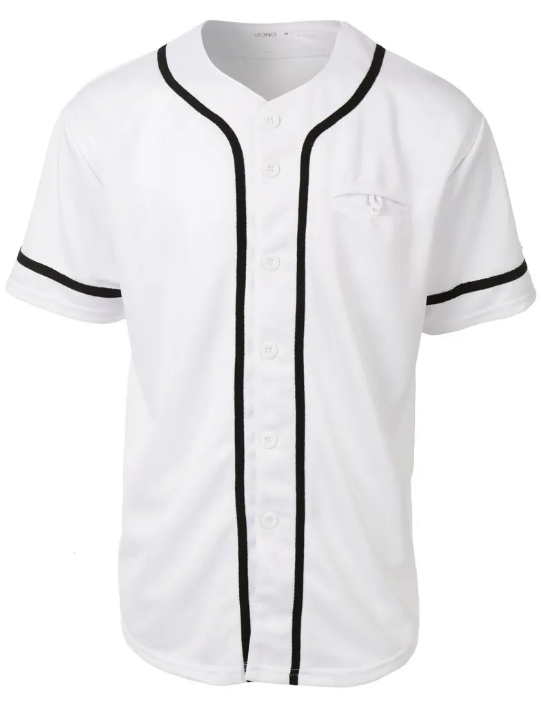 plain baseball jersey shirts