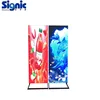Ultra thin stand poster led video display p2.5 GOB digital led poster for shopping mall