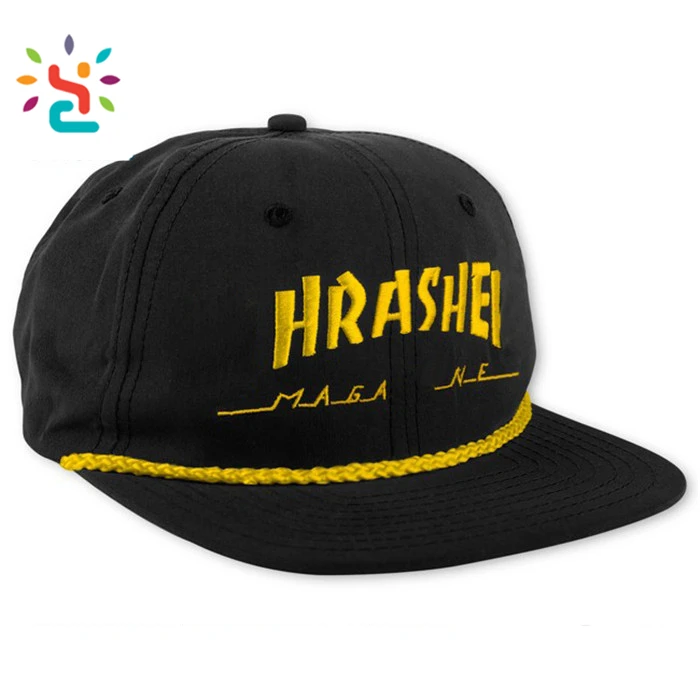 Custom Blank Rope Hat Custom Embroidery Snapback Rope Cap Xxl Snapback ...