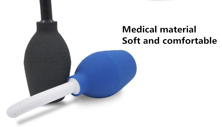 Soft Medical Silicone Anal Douche Cleaner Spray Bottle Ball Colonic 5602