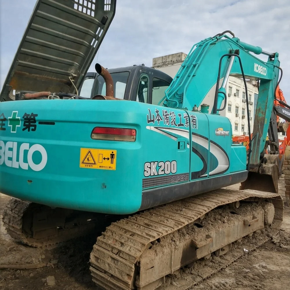 Download 560 Koleksi Gambar Excavator Kobelco Sk200-8  