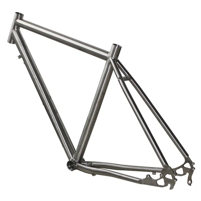 29er Titanium Mountain Bike Frame With Tapered Headtube And Disc Brake