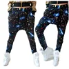 high quality fashion drop crotch camuflage sweatpants - low crotch training jogging - mens drop hot