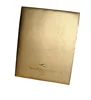 PU Gold Rich color Beautiful Diploma Degree College Leather Certificate Holder/Best Price Certificate Folders With embossed Logo