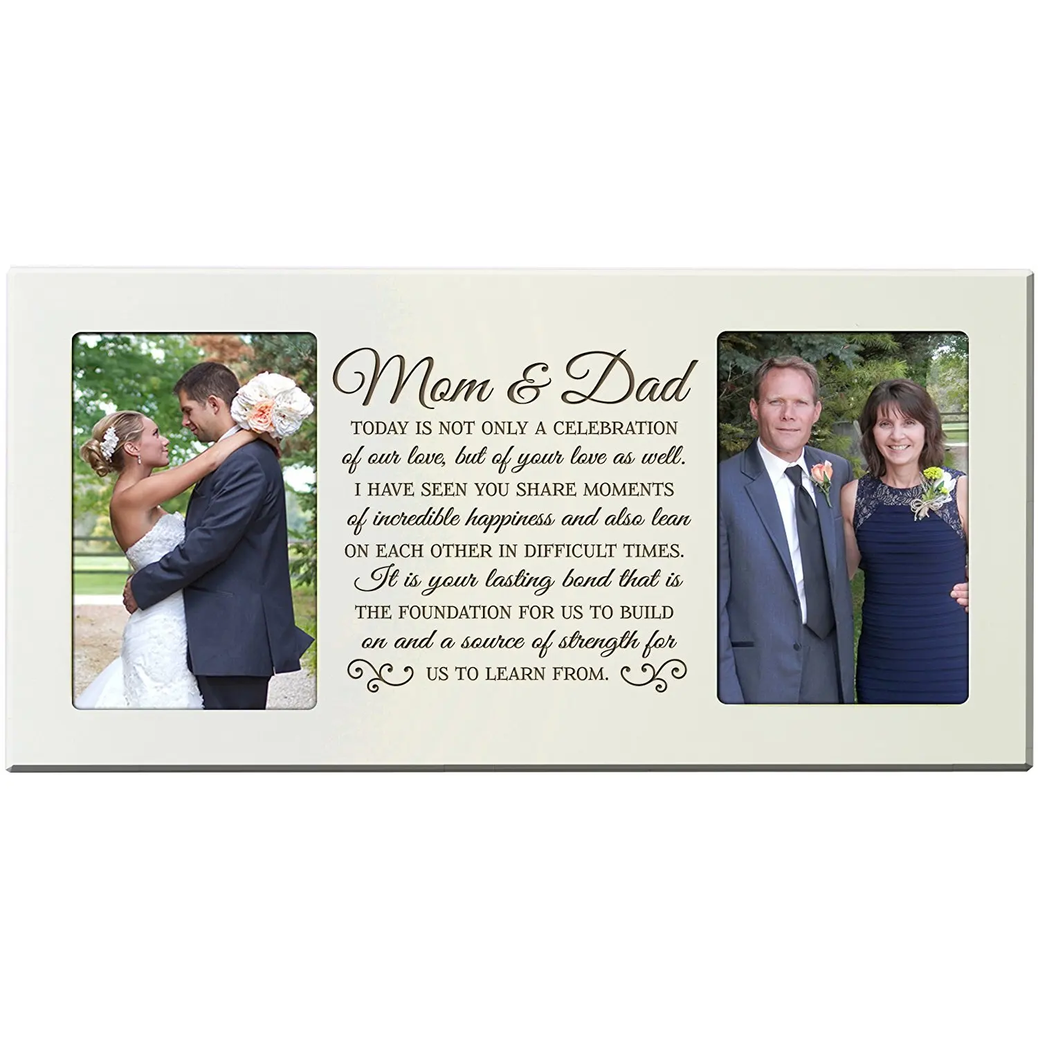 Special Mom And Dad Gift For Your Parents With Thank You Mom And Dad Poem Parents