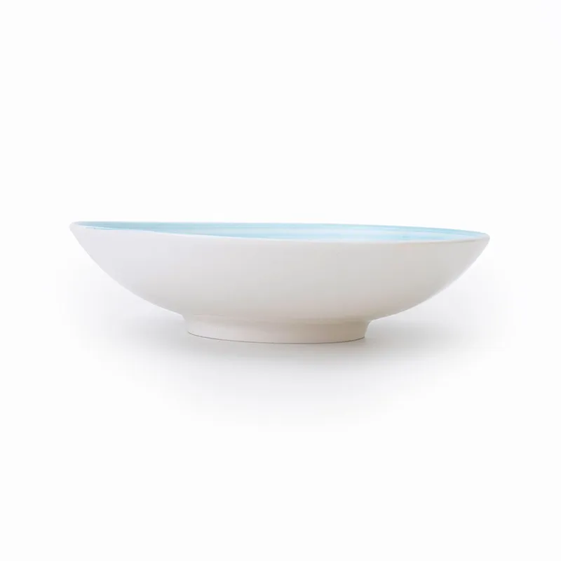 Two Eight New white ceramic fruit bowl factory for home