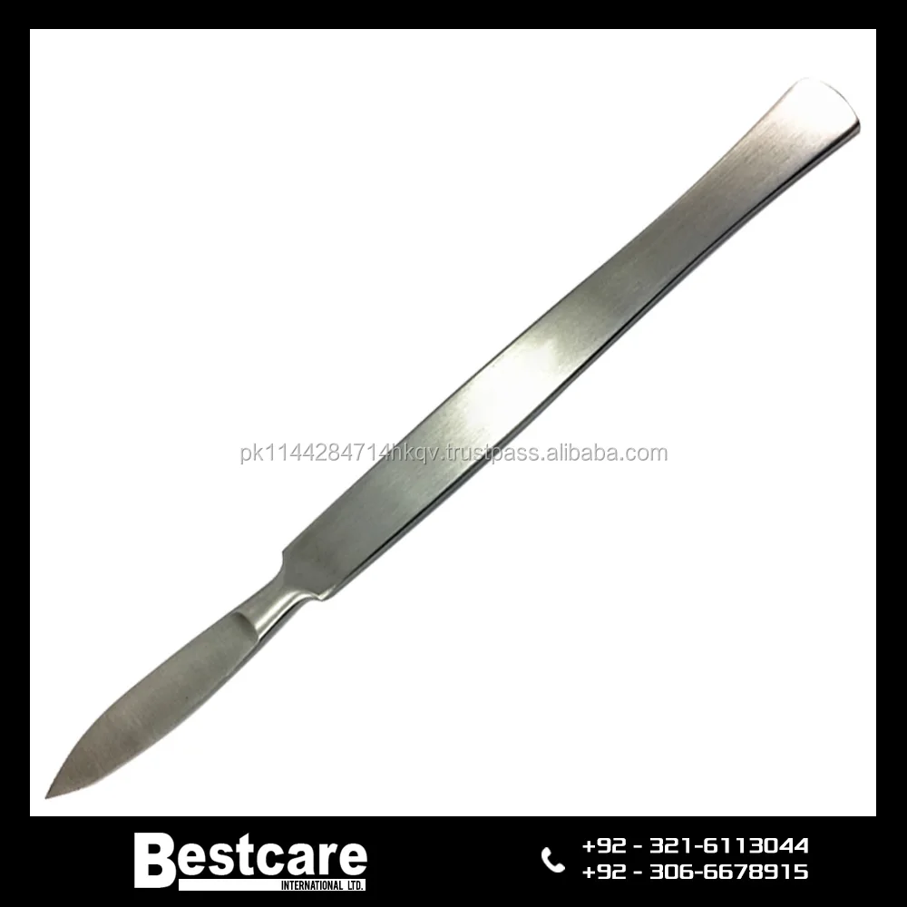 Scalpel Handle With Blade Knife Holder Medical Dental Podiatry Surgical