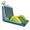 Factory price moving rock climbing wall inflatable sport game