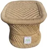 Cheap Hot Selling Bamboo Outdoor Rattan Ottoman for Balcony, Restaurant, Hotel and Garden