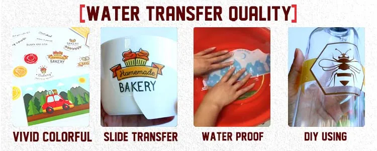 Dry Magic Laser Photo Water Slide Transfer Decal Paper