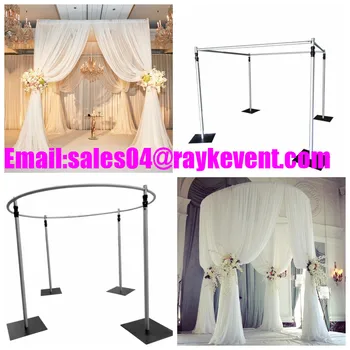 8ft To14ft Adjustable Mandap Wedding Pipe And Drape Pipe And Drape
