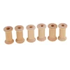 Natural Wood Color small wooden spool