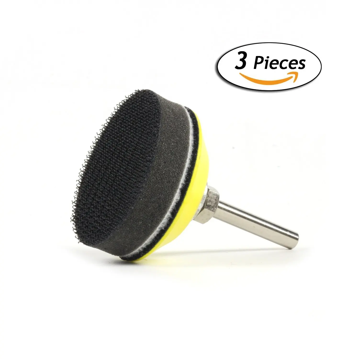 3 Pack 2 Hook and Loop Sanding Pad+Soft Foam Layer Buffering Pad 50mm