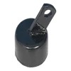 Galvanized and powder coated and PVC chain link fence fittings/ RAIL ENDS